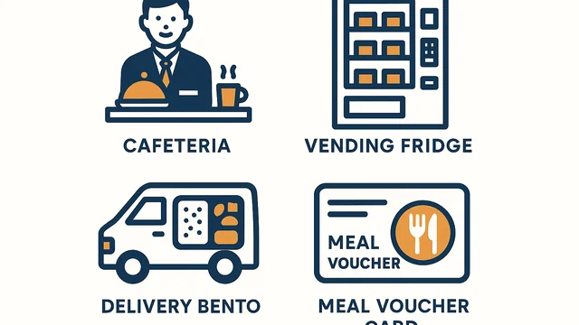 社食サービスの種類と選び方の解説記事